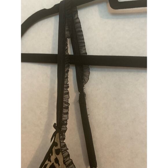 Cinema Exoile Seductive Wear Leopard Print Boudoir Underwire Slip Nighty Large - Picture 5 of 8